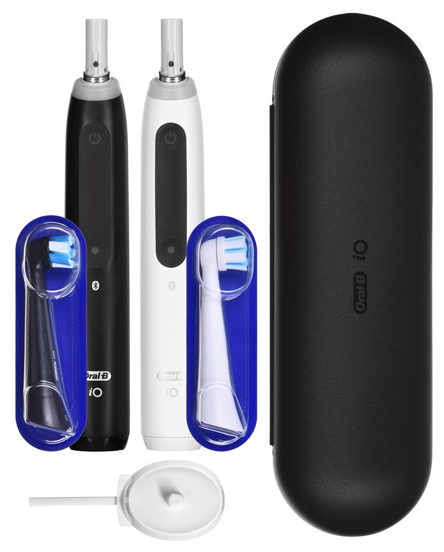 Braun Oral-B iO5 Duo Matt Black/Quite White elektrisk tandbrste #1