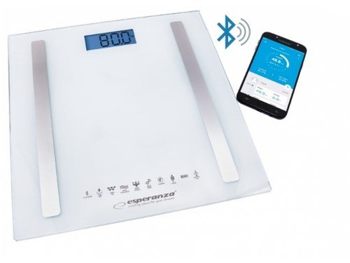 Esperanza EBS016W badevgt Firkant Hvid Elektronisk personlig vgt #5