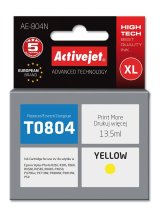 Activejet AE-804N blk (erstatning Epson T0804; Supreme; 13,5 ml; gul) #1