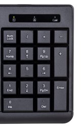 Activejet trdlst tastatur K-3803SW, batteridrevet 1x 1,5V AAA #10