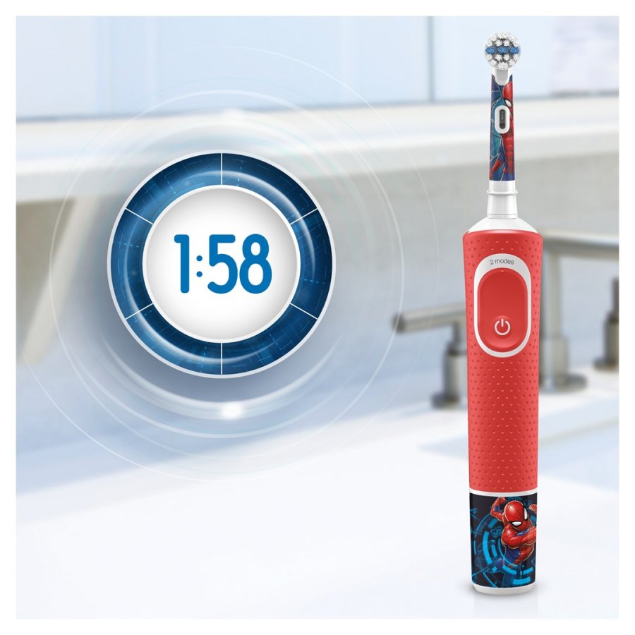 Oral-B 80339051 elektrisk tandb�rste Barn Vibrerende tandb�rste R�d #6