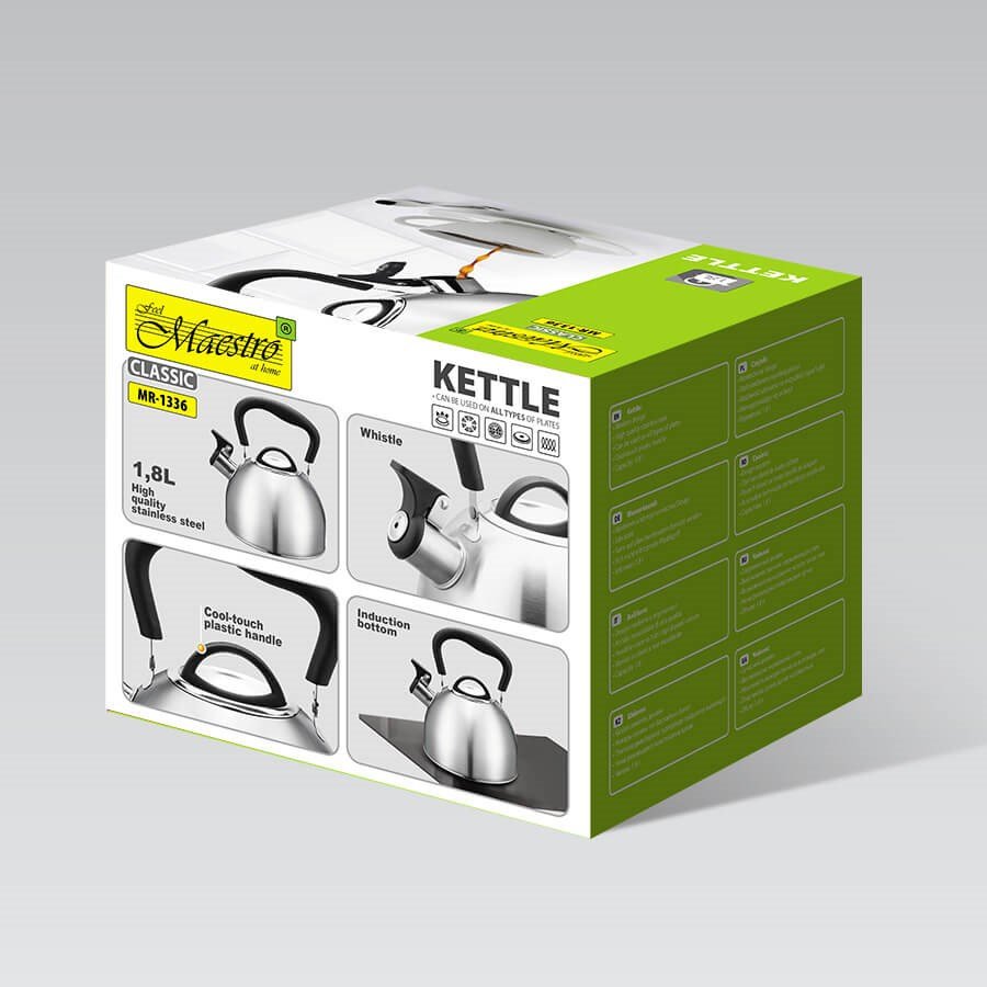 Maestro MR-1336 kedel 1,8 L Slv #11