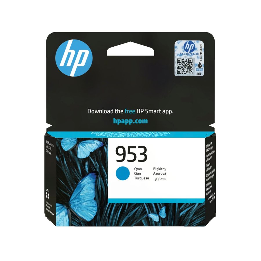 HP Original 953-blkpatron, cyan #1