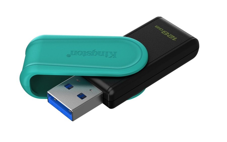 Kingston Technology DataTraveler 128 GB Portable USB 3.2 Gen 1 Exodia S (sort/turkis) #2
