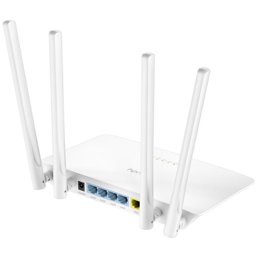 Cudy WR1200 trdls router Hurtigt ethernet Dual-band (2,4 GHz / 5 GHz) Hvid #3