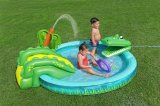 Bestway Oppustelig Pool Krokodille Legepark 224x181x72 cm +2 r Have 53166 #30