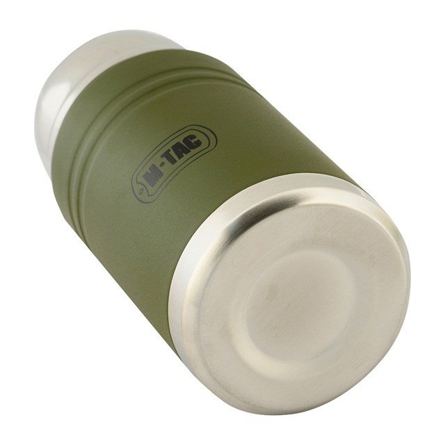 M-Tac UN-R02-750A Termos til mad med sammenklappelig ske i rustfrit stl, 750 ml, olivenfarvet #7