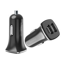 Terratec ChargeAir Car Smartphone Sort Cigart�nder Hurtig opladning Automatisk #3