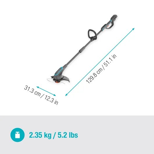 Gardena 14703-55 b�rstesk�rer & strengtrimmerer 18 W Batteri Gr� #6