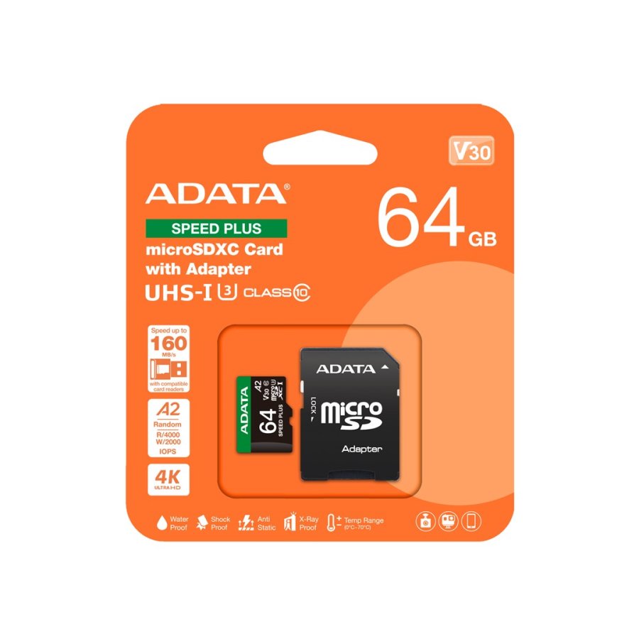 ADATA Speed Plus 64 GB MicroSDXC Klasse 10 #3
