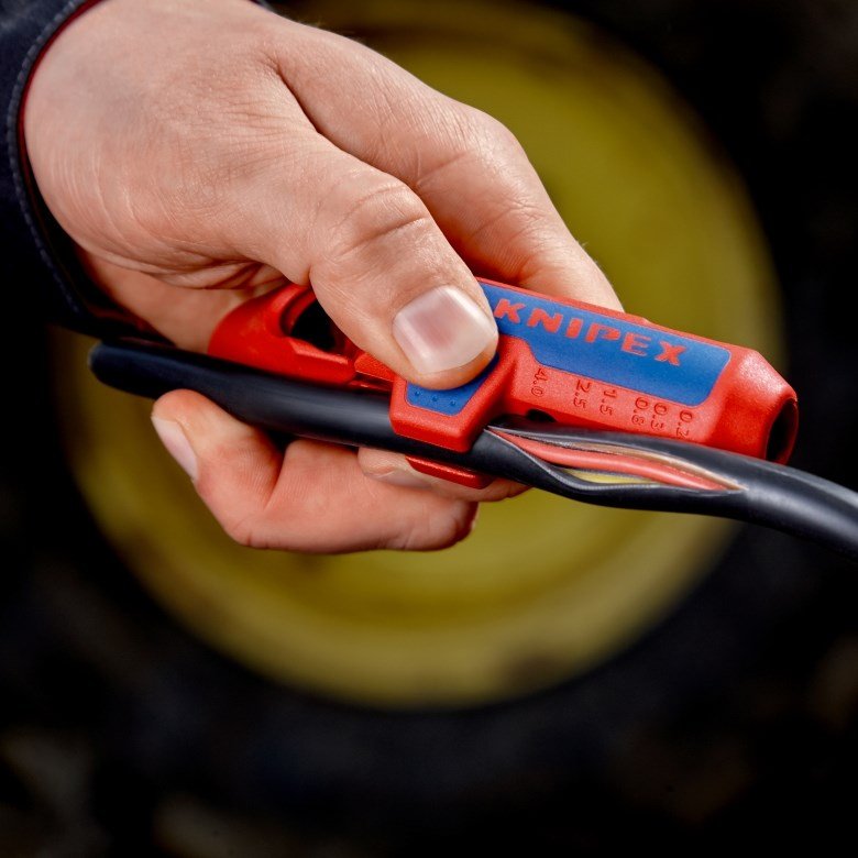 KNIPEX ErgoStrip Universal Stripping Tool for left handers #19