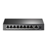 TP-Link TL-SF1009P netv�rksswitch Ikke administreret Fast Ethernet (10/100) Str�m over Ethernet (PoE) Sort #4