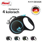 Flexi Automatisk snor Black Design M 5 m, Bl #4