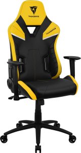 ThunderX3 TC5 Air Tech Universal gamingstol Polstret s�de Sort, Gul #5