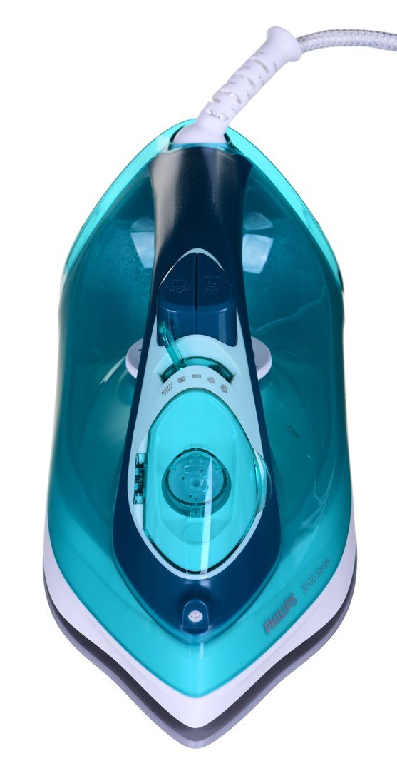 Philips 3000 series DST3030/70 strygejern Dampstrygejern Keramisk strygesl 2400 W Turkis #3