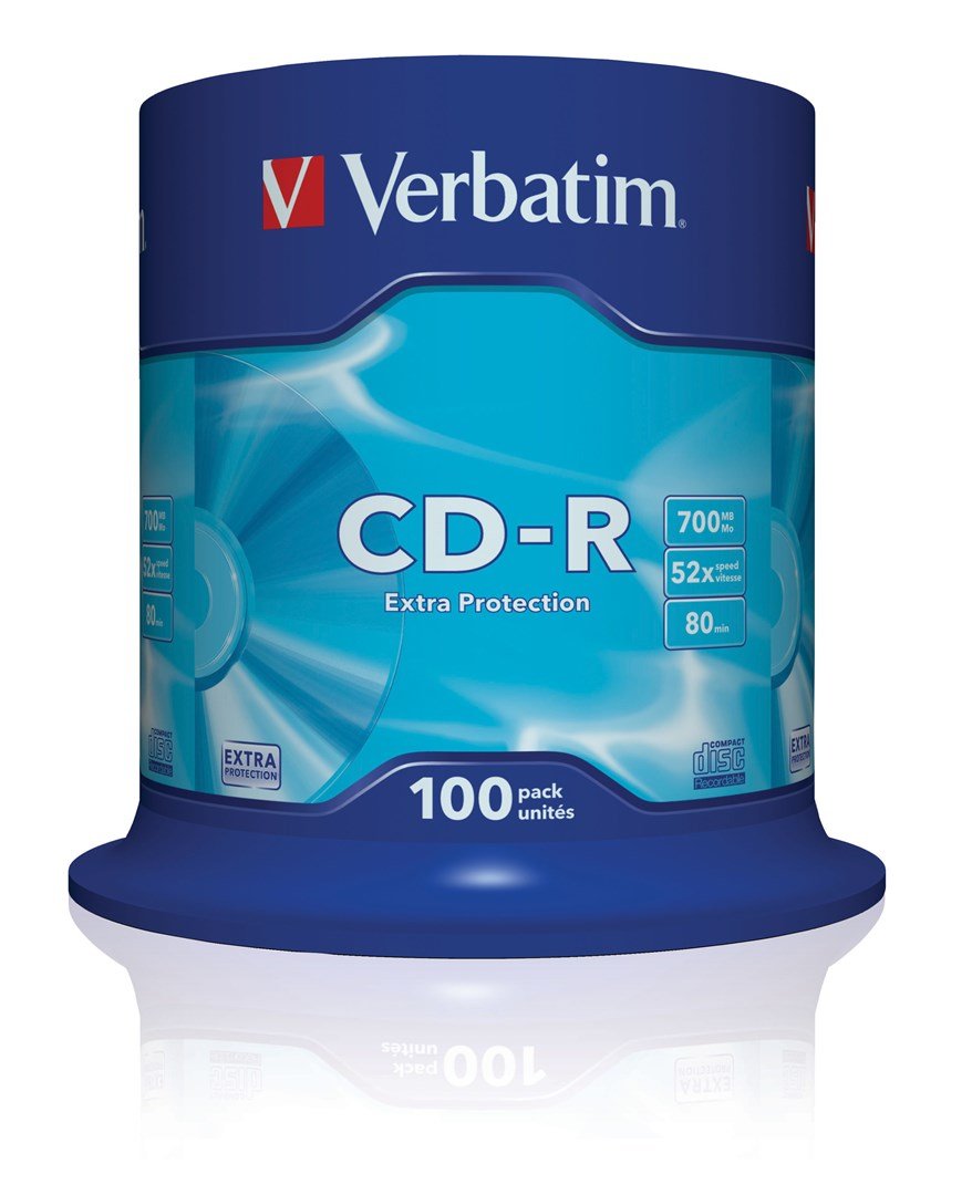 Verbatim CD-R Extra Protection 700 MB 100 stk #1