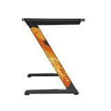 NanoRS RS120 Gaming Computer Desk, Modern Design, Light and Stable ( 50kg max load), Black & Orange, #2