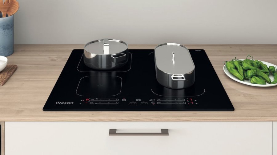 Indesit IB 65B60 NE Sort Indbygget 59 cm Zone induktionskogeplade 4 zone(s) #12