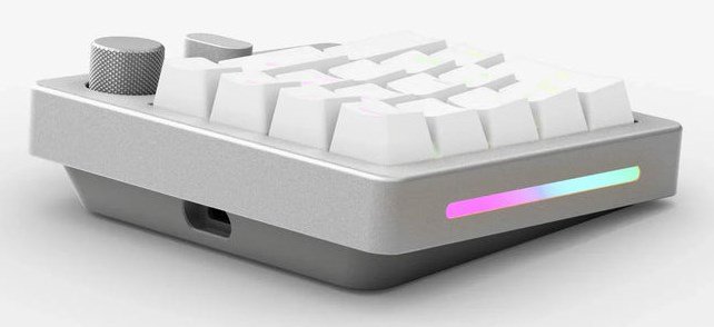 Keychron GMMK Numpad tastatur Hjemme/kontor USB + RF Wireless + Bluetooth Hvid #3