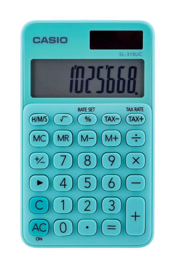 Casio lommeregner SL-310UC-GN grn #1