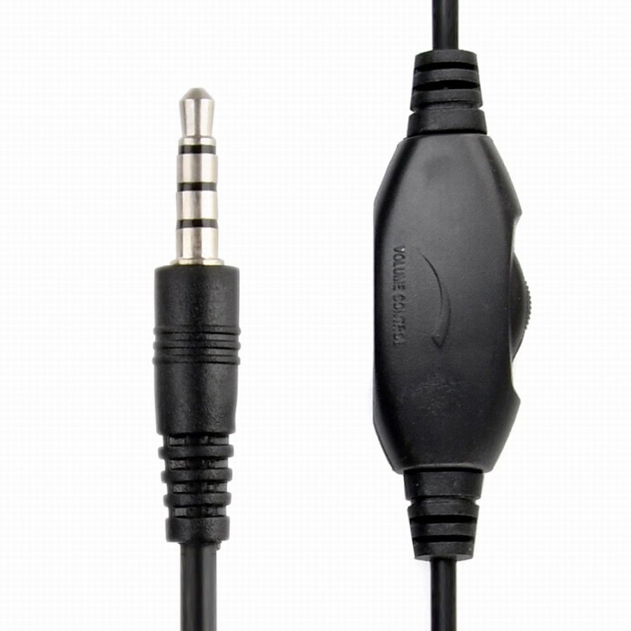 Gembird MHS-03-BKRD hovedtelefoner/headset Ledningsfrt Spil Sort, Rd #5