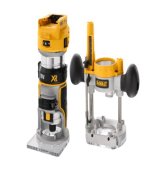DeWALT DCW604NT-XJ router og overfrser Sort, Gul 25500 rpm #9