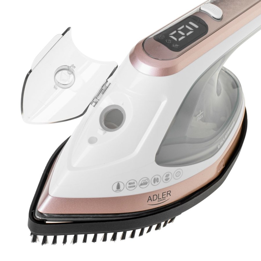 Adler 2in1 Garment Steamer and Iron | AD 5044 | Handheld | 1400 W | 0.18 L | 25 g/min | White/Gold #5