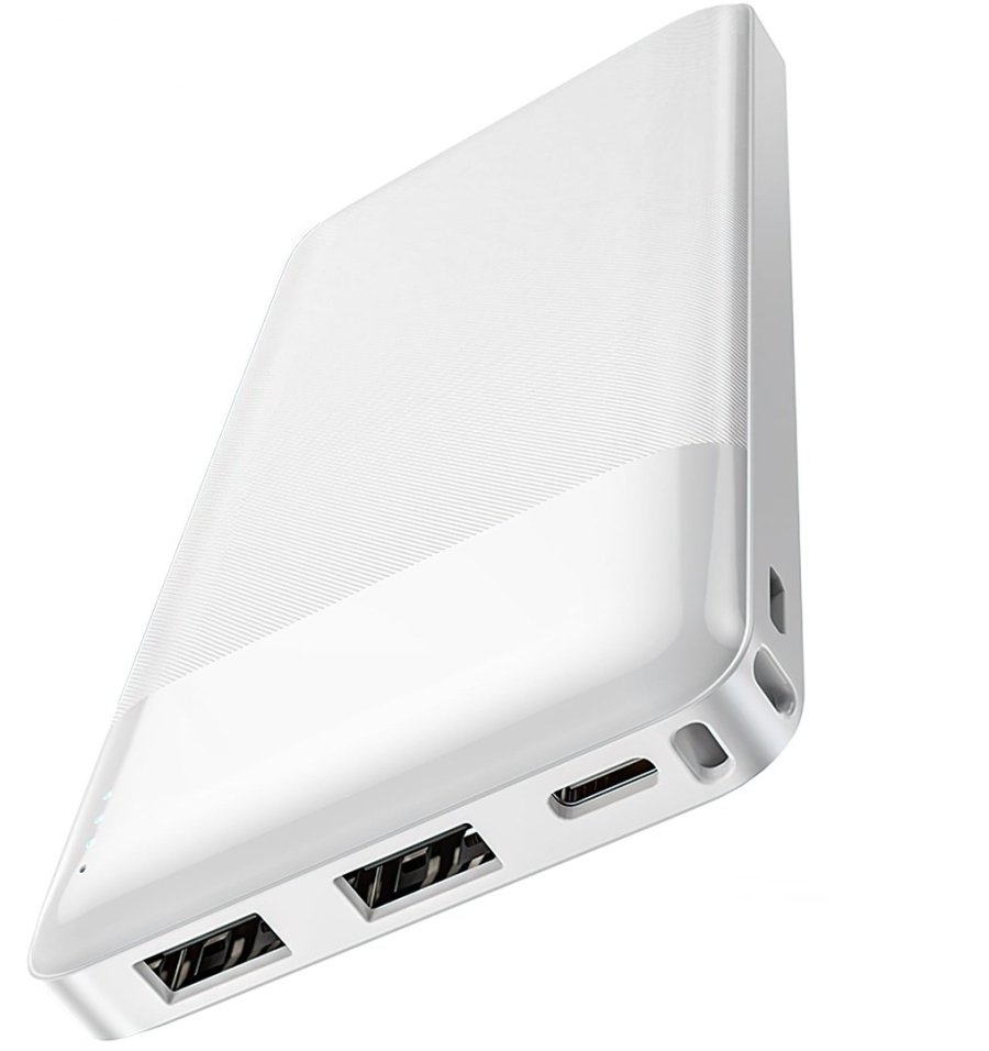 Hoco J72 Easy Powerbank 10000 mAh Hvid #1