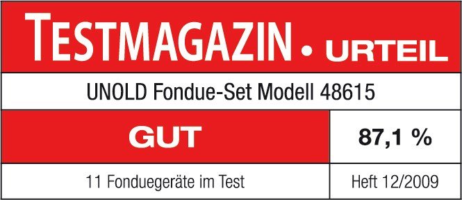 Unold 48615 fonduegryde og wok 800 L 6 person(er) #6