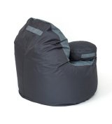 Puf GO GIFT Gr Grafit Oxford tejido antidesgarros 120 x 80 x 80 cm #3