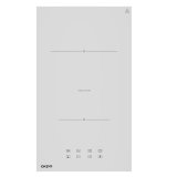 AKPO PIA 6802 WHITE induktionskogeplade - 2 felter #1