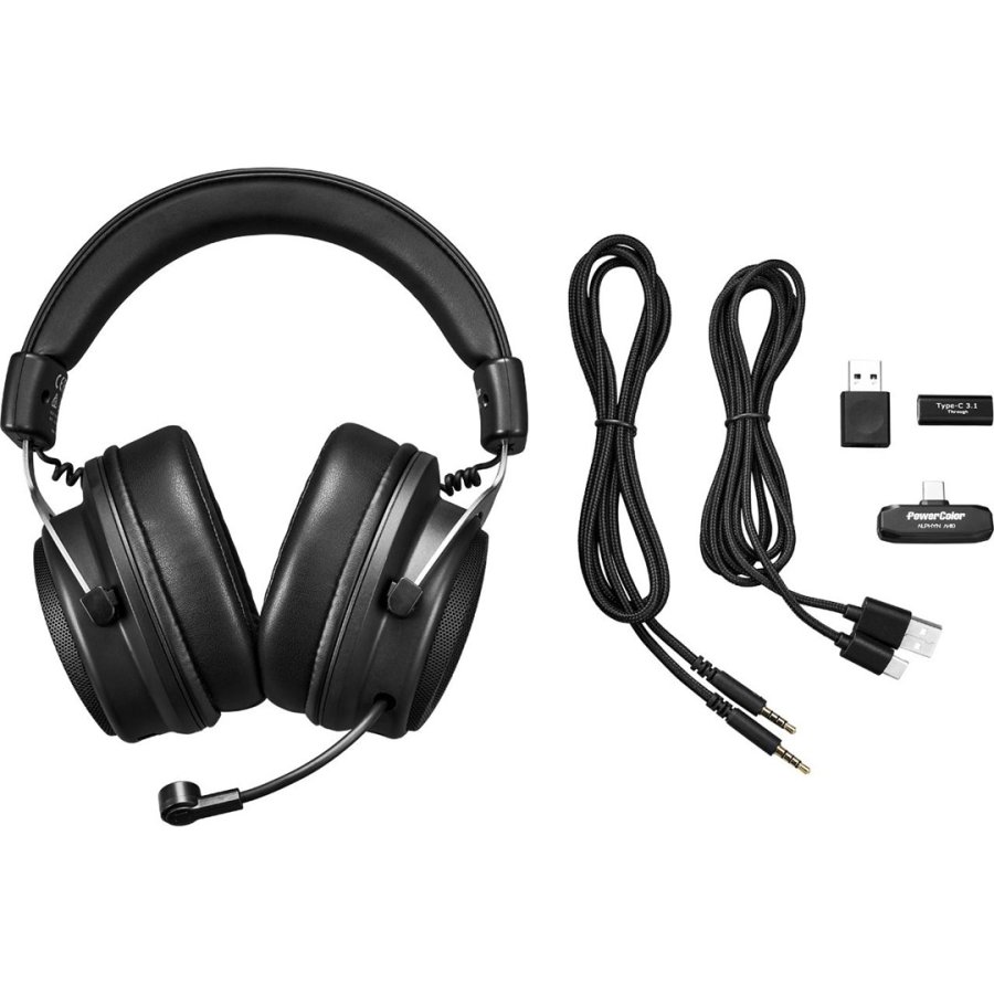 Hovedtelefoner PowerColor ALPHYN AH10 Wireless Gaming Headset #8