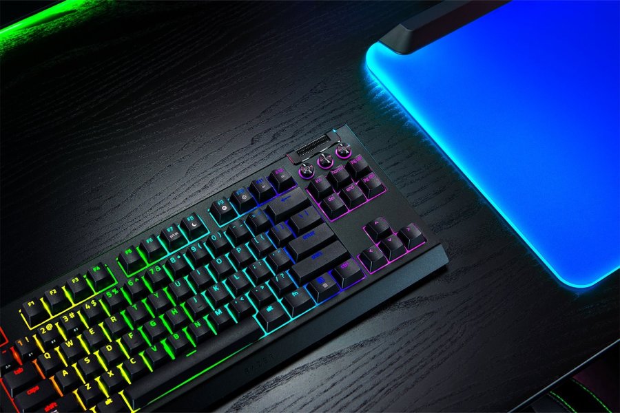 Razer BlackWidow V4 Tenkeyless HyperSpeed tastatur Spil USB + RF Wireless + Bluetooth QWERTY US International Sort #4