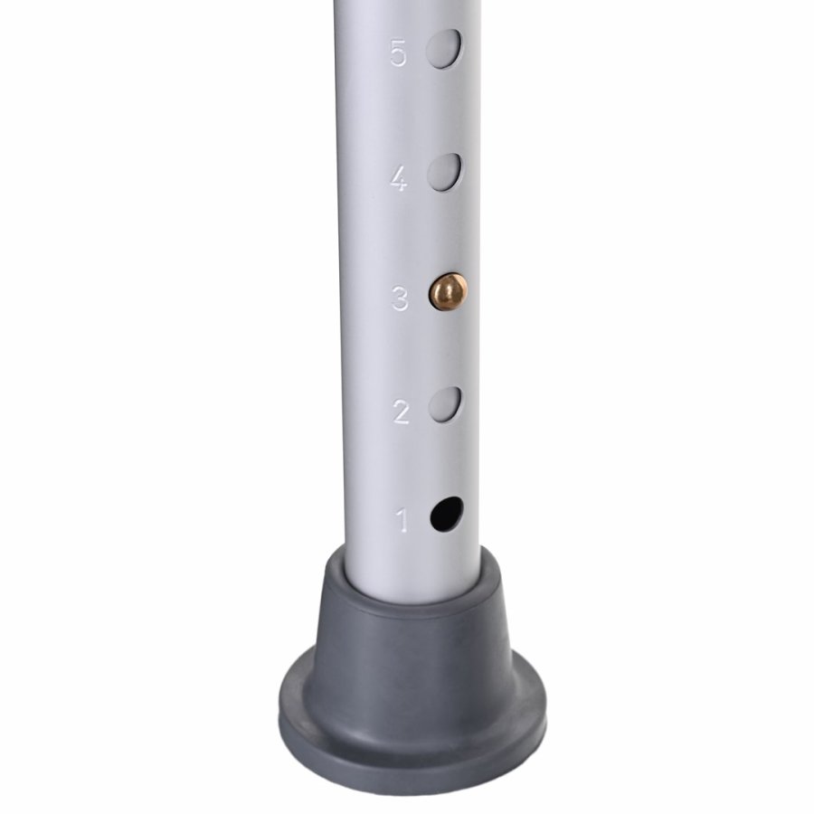 Rund brusetaburet i aluminium #8