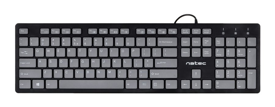 NATEC Discus 2 tastatur USB USB US Slim #7