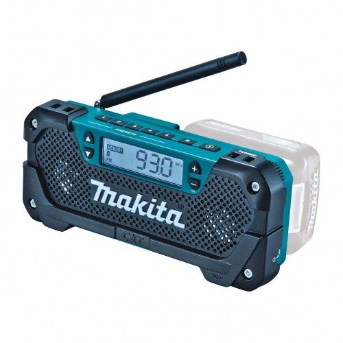 Makita MR052 radio Arbejdsomrde Analog & digital Sort, Bl #1