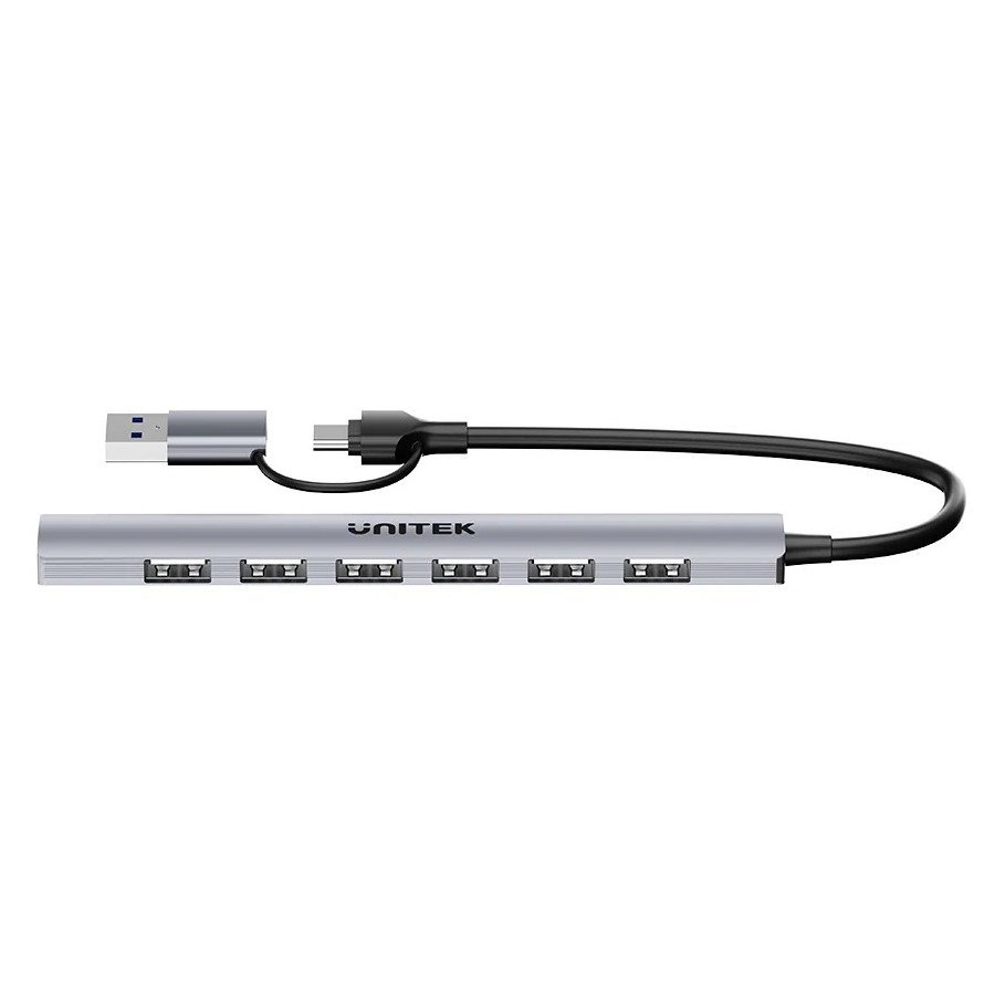 Unitek H1209AGY01 USB-A 5Gbps 7in1 USB-hub #2
