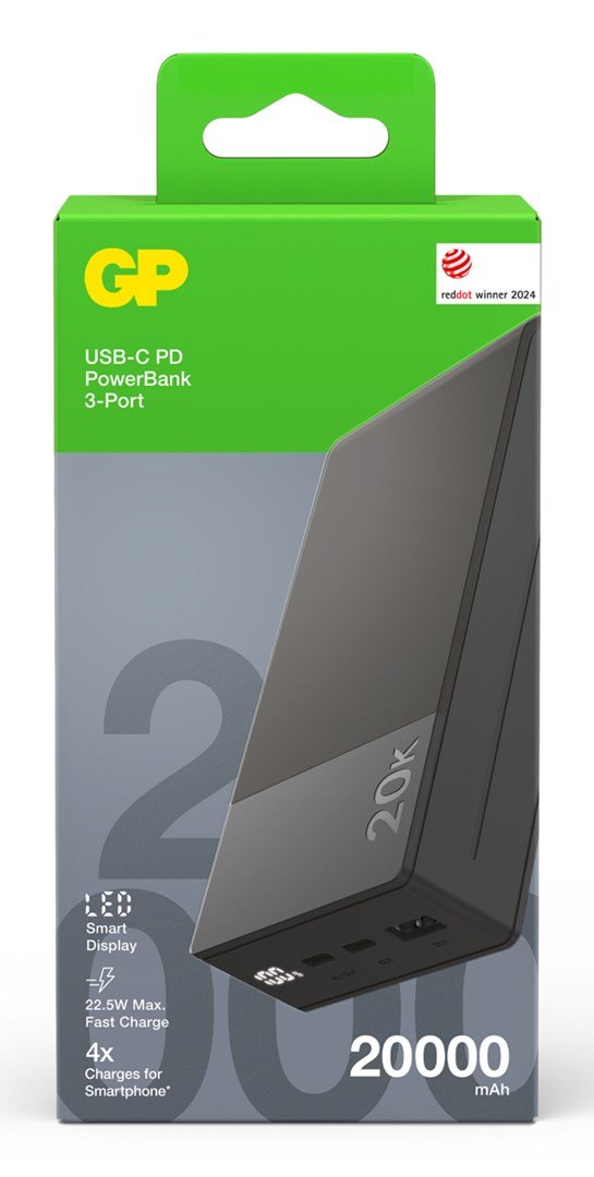 GP Batteries M2+ Lithium polymer (LiPo) 20000 mAh Sort #5