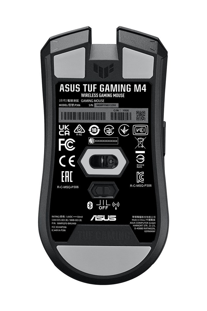 LED gaming-mus Asus M4 Wireless #6