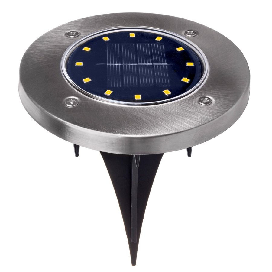 Maclean IP44 solcelleprojektr til haven, 12 LED SMD, 4000K, Ni-MH 600 mAh, 0,7W, MCE318 #1