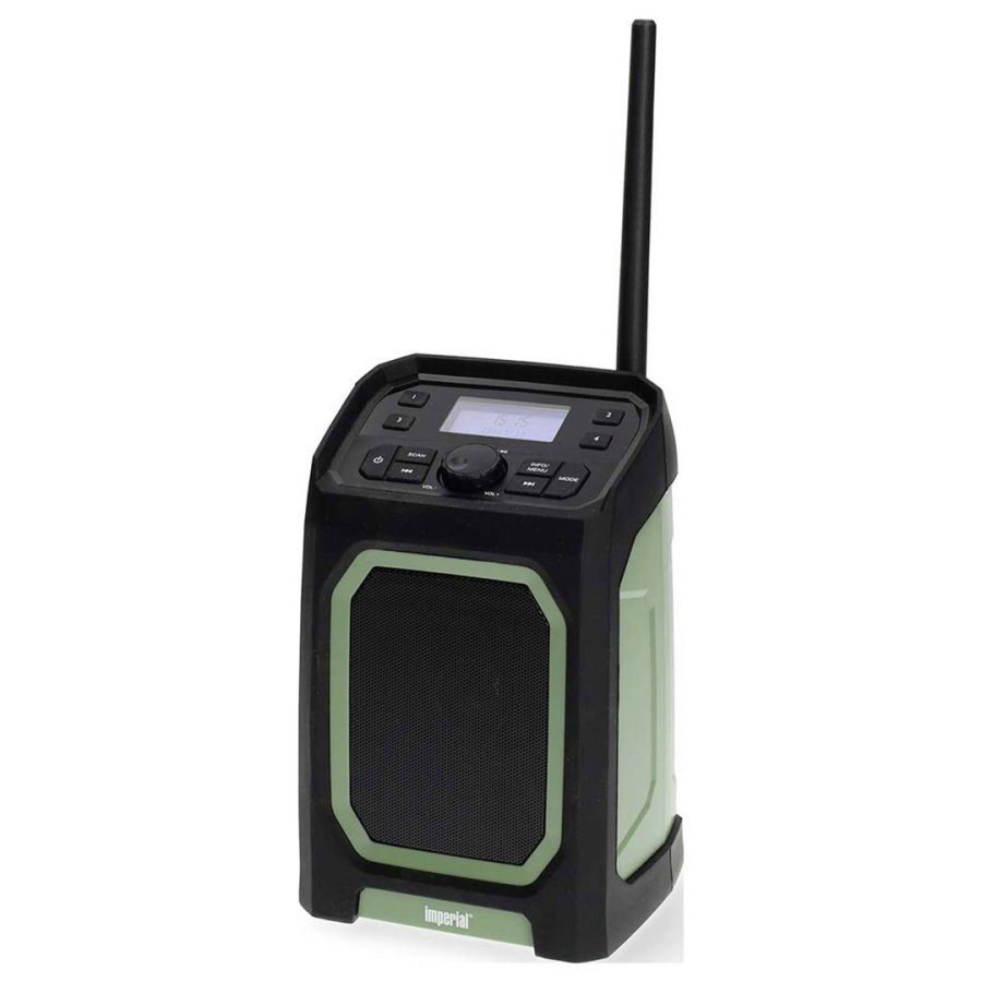 Imperial DABMAN OR 5 mobiele DAB+/FM buitenradio B�rbar Digital Sort, Gr�n #3