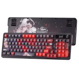 REDRAGON ARTEMIS K719 PRO Anime Keyboard tastatur Spil USB + Bluetooth QWERTY US engelsk Sort, R�d, Gr� #1