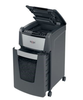 Rexel AutoFeed+ 300M automatic shredder, P-5, micro cut (2x15mm), 300 sheets, 60 litre bin #3