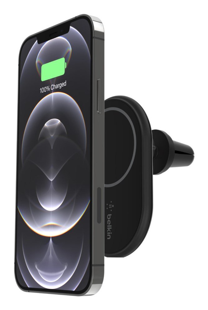 Belkin WIC004BTBK oplader til mobil enhed Smartphone Sort USB Trdls opladning Automatisk #1