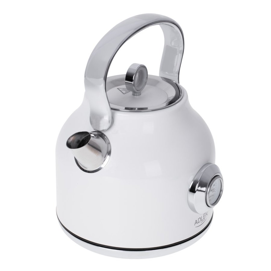 Adler AD 1346 elkedel 1,7 L 2200 W Metallic, Hvid #5