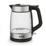 Tefal Glass Kettle KI605830 elkedel 1,7 L 2200 W Sort, Slv, Transparent #1