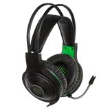 Esperanza EGH430 Hovedtelefoner med mikrofon Hovedb�jle Sort, Gr�n #3