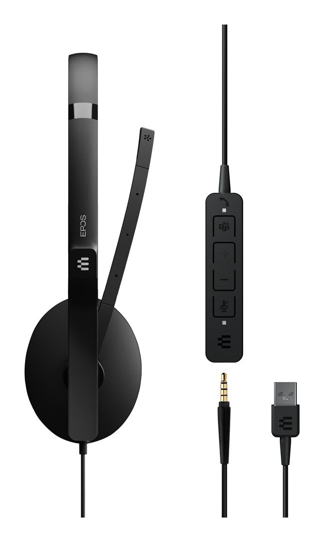 EPOS ADAPT 165T USB II Headset Wired Headband Office/Call Centre USB Type-A Black #6