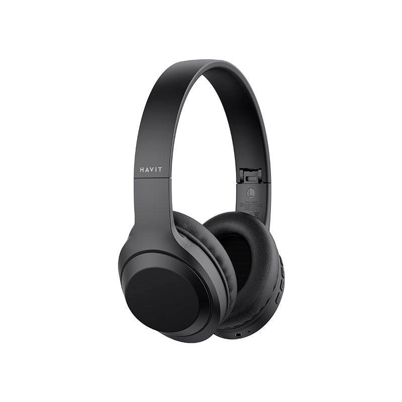 Havit H628BT - trdlse on-ear-hovedtelefoner, sort #4