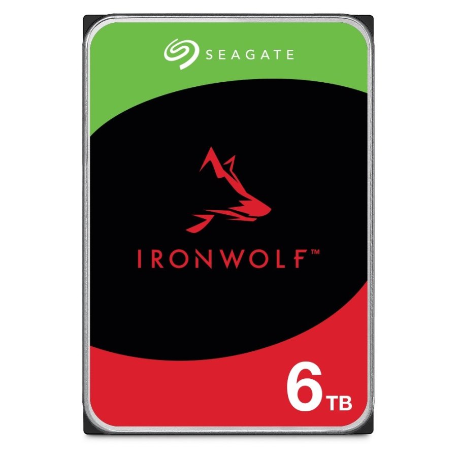 Seagate IronWolf harddisk 6 TB 256 MB 3.5